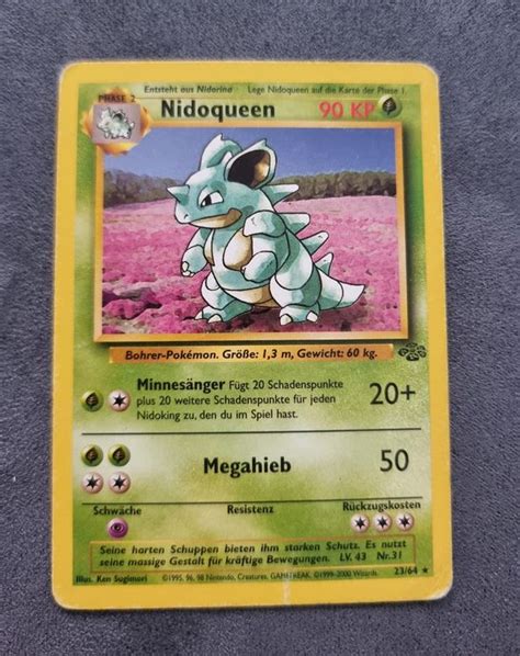 Pok Mon Nidoqueen Jungle De Kaufen Auf Ricardo