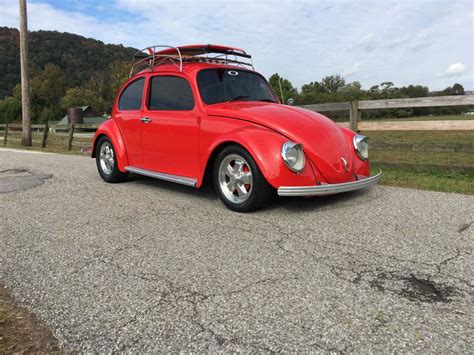 Used Volkswagen Beetle Roof Rack With Surfboard See Video For