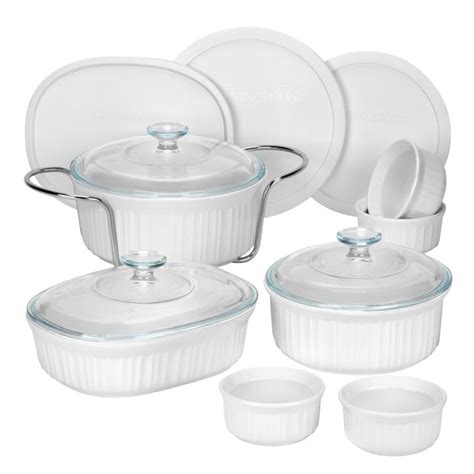 Corelle Outlet Store Locations Bakeware Set Corningware French White