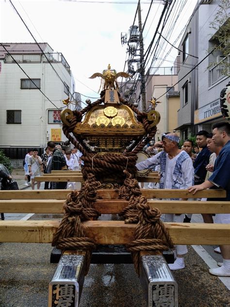 令和六年 荏原神社例大祭 天王祭「博友会」大神輿渡御の動画 トクチャンのブログ