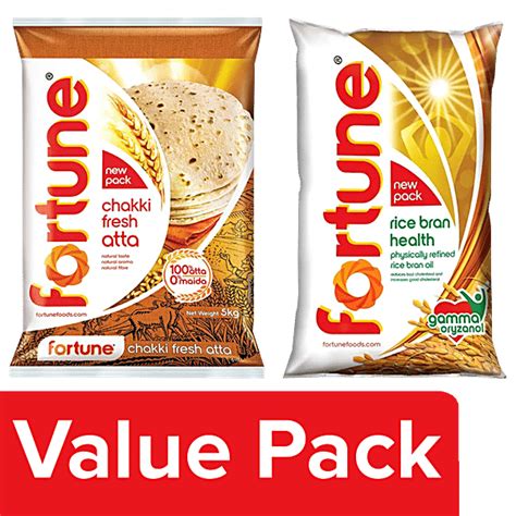 Buy Fortune Fortune Chakki Fresh Atta 100 Atta 0 Maida 5 Kg Rice