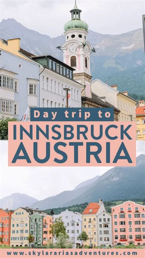 How To Spend One Day In Innsbruck Austria Skylar Arias Adventures In