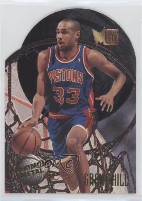 1995 96 Fleer Metal Maximum Metal Grant Hill 3 HOF EBay