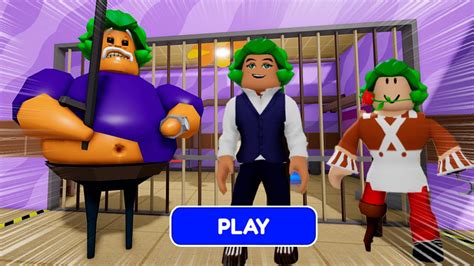 NEW OOMPA LOOMPA BARRY S PRISON RUN Obby New Update Roblox