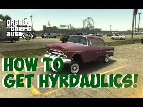 Gta Online Hydraulics On Cars How To Get Hydraulic Cars Online