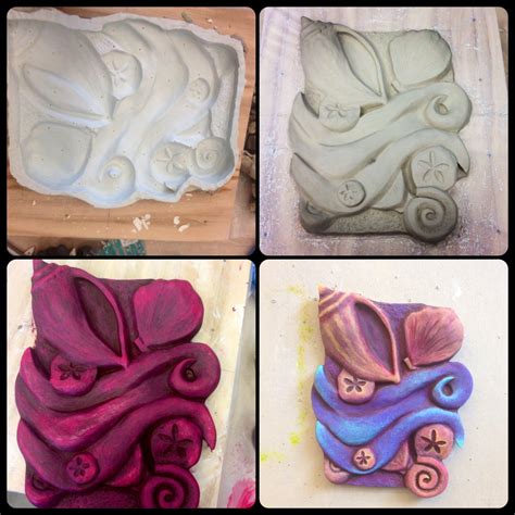 Process making a relief sculpture | Relief sculpture, Sculpture lessons ...