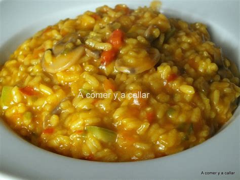 A Comer Y A Callar ARROZ CON VERDURAS Con Thermomix