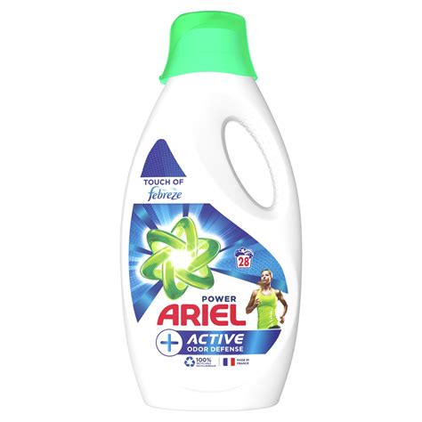 Ariel Power Lessive Liquide Lavages Ml Pas Cher Prix Auchan