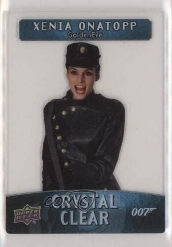 Upper Deck James Bond Villains Henchmen Crystal Clear Xenia