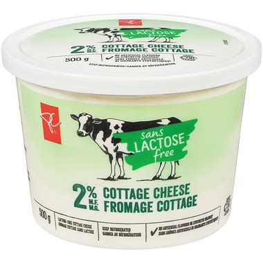 Fromage Cottage Sans Lactose M G Pc Pc Ca