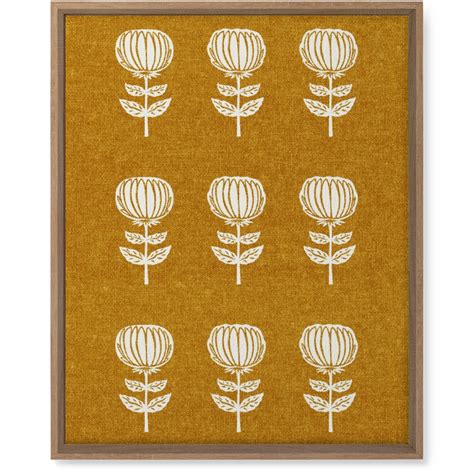 Yellow Floral Wall Art Shutterfly