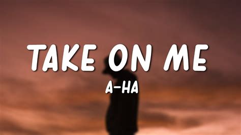 a-ha - Take On Me (Lyrics) Chords - Chordify