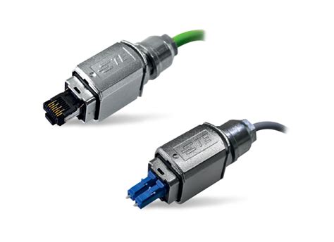 RJ45 Industrial Fiber Optic Connectors - TE Connectivity / AMP ...