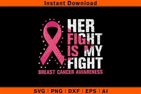 Fight Cancer Svg Designs Graphics