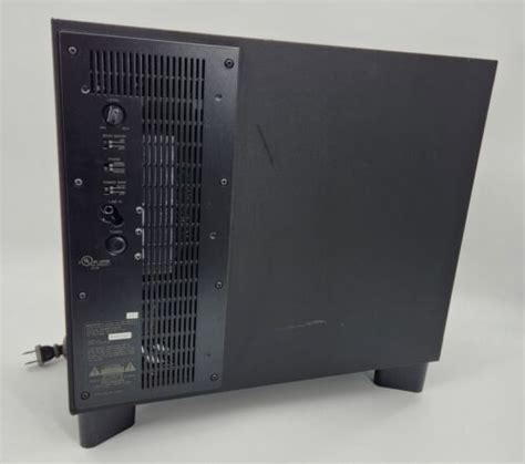 Sony Sa Wpft Watt Powered Subwoofer Ebay