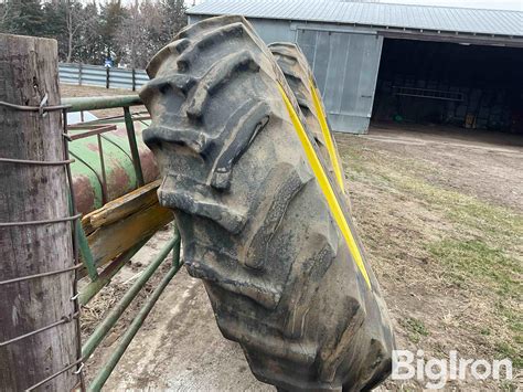 Goodyear 184 38 Tractor Tires On Jd Rims Bigiron Auctions