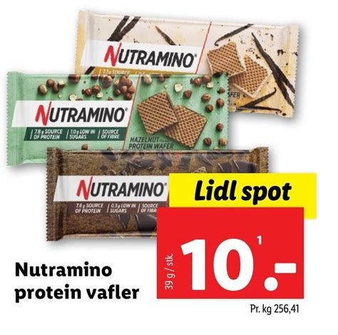 Nutramino Protein Vafler Tilbud Hos Lidl