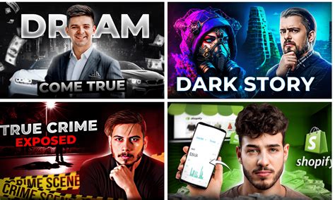 youtube thumbnail behance