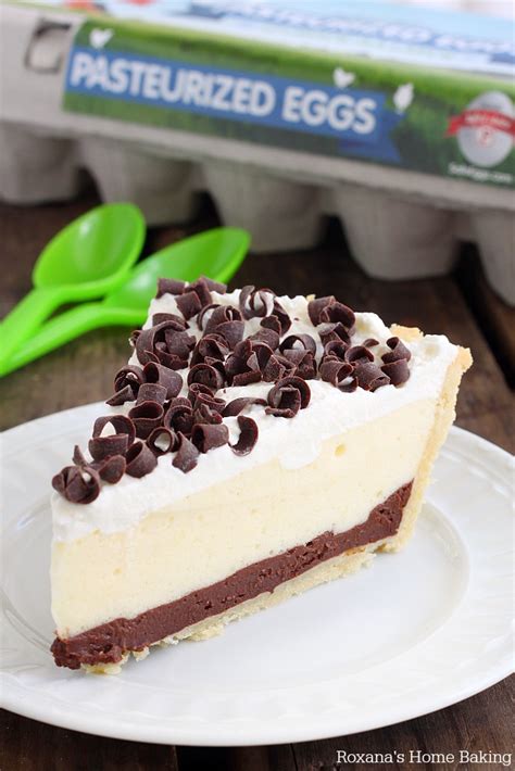 Chocolate And Vanilla Pudding Pie Recipe