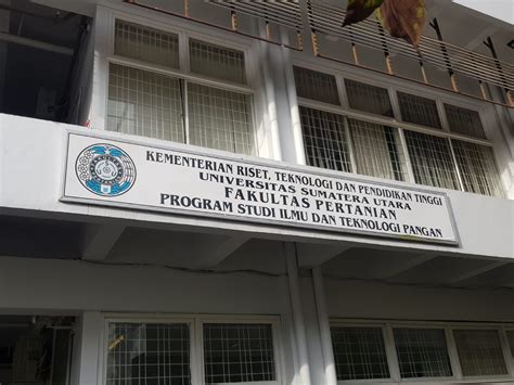 Program Sarjana Ilmu Dan Teknologi Pangan Universitas Sumatera Utara