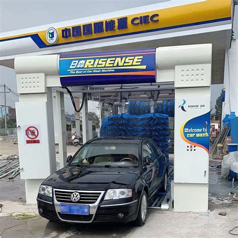 Risense Full Automatic Drive Through Express Car Wash Tunnel With Air