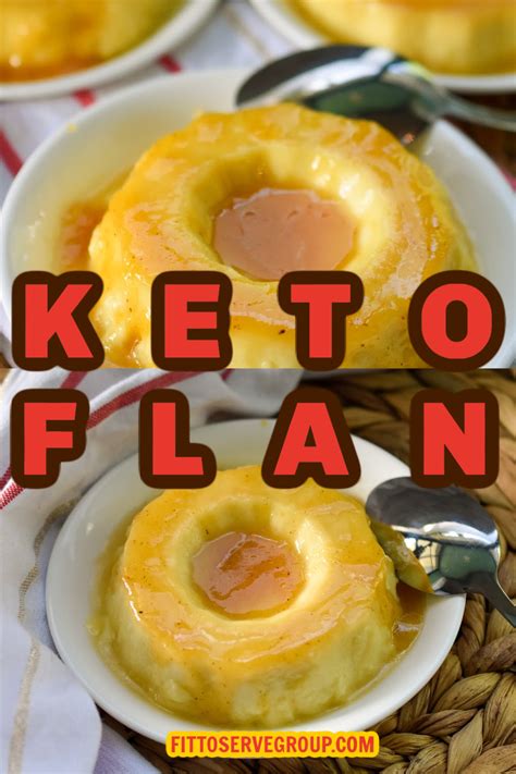 Easy Keto Flan Fittoserve Group