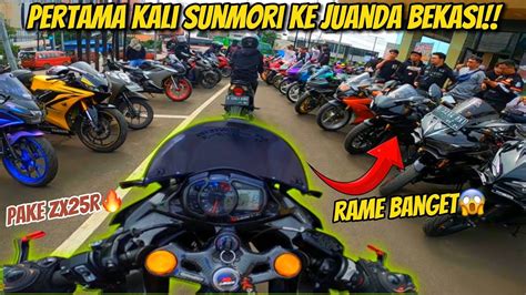 PERTAMA KALI IKUT SUNMORI PAKE SI ZX25RGILA SERU BANGET YouTube