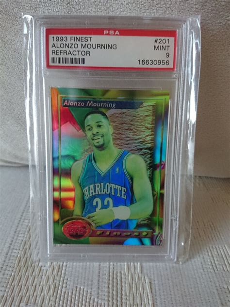 Alonzo Mourning Topps Finest Refractor Price Guide Sports Card