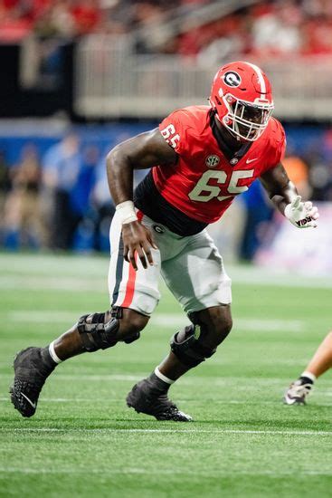 Georgia Bulldogs Offensive Lineman Amarius Mims Editorial Stock Photo - Stock Image | Shutterstock