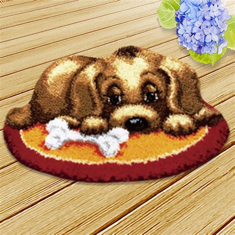 Bricolage Loquet Crochet Dessin Anim Chat Chien Loquet Crochet Tapis