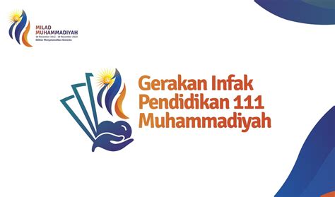 Songsong Milad Ke 111 PP Muhammadiyah Gerakan Infak Pendidikan 111