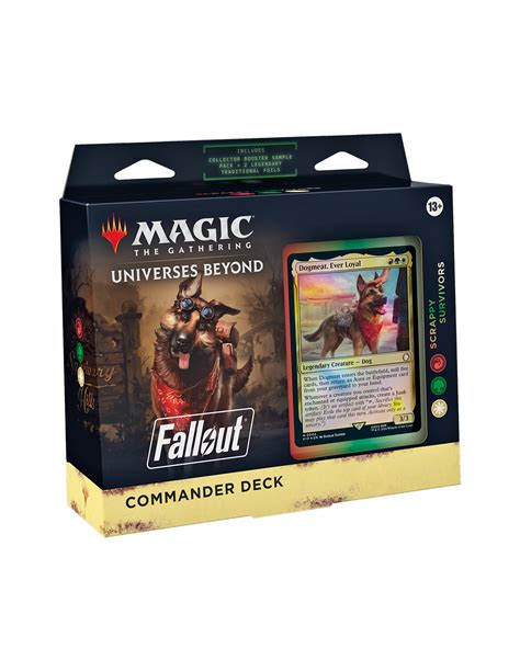 Scrappy Survivors Commander Deck Fallout Universes Beyond Magic