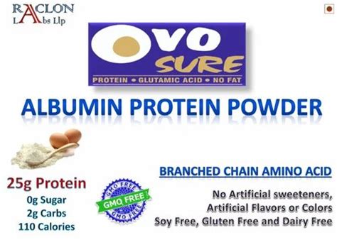 Egg Albumin Protein, Packaging Size: 500 Gm Jar, Prescription at ₹ 1000 in Bengaluru