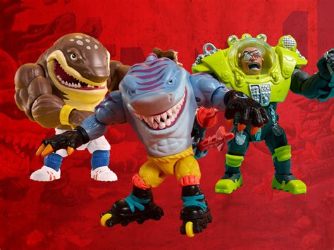 SDCC 2024 Mattel Street Sharks Wave 2 Streex Slammu Dr Paranoid