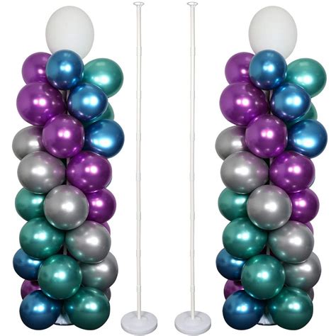 Buy Ourwarm 2 Set Balloon Column Stand Kit 63 Inches Balloon Tower