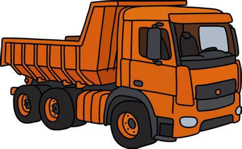 Truck Orange PNG Transparent Images Free Download | Vector Files | Pngtree