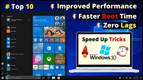 How To Speed Up Windows 10 PC Or Laptop Easily In 2022 YouTube