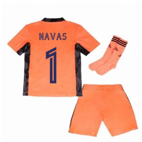 Kit Infantil Real Madrid Uniforme Goleiro Completo Climalite