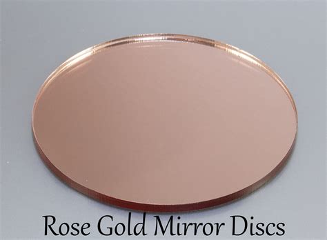 Mirror Rose Gold Acrylic Sheet Mm In A A A Mm To Etsy Uk