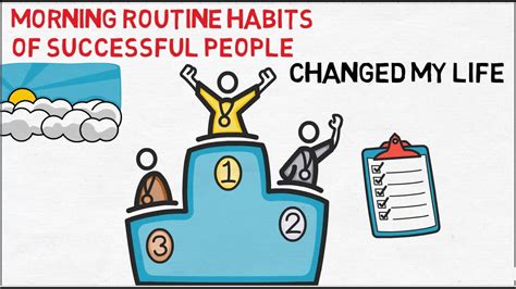 10 Morning Routine Habits Of Successful People Changed My Life Youtube