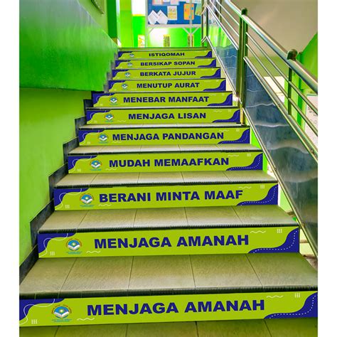 Jual STIKER TANGGA SEKOLAH | Shopee Indonesia