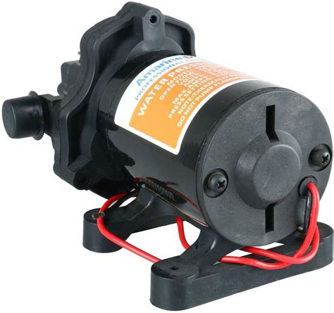 Amarine Made 12V 2 8 GPM 45 PSI Water Pressure Diaphragm Pump For Boat