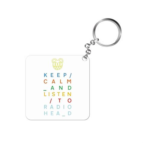 Radiohead Keychain Keep Calm At Rs 199 00 Keychains Id 2851819433612