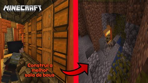 Constru A Sala De Ba S No Minecraft Youtube