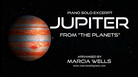 Jupiter from “The Planets” Piano Solo – Piano Girl Publishing