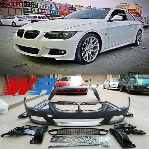 Kit De Pare chocs Avant Et Arrière Pour Bmw Série 3 E92 E93 325i