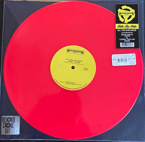 Corey Taylor / Dead Boys – All This And More – Vinyl (Red, 12", 45 RPM ...