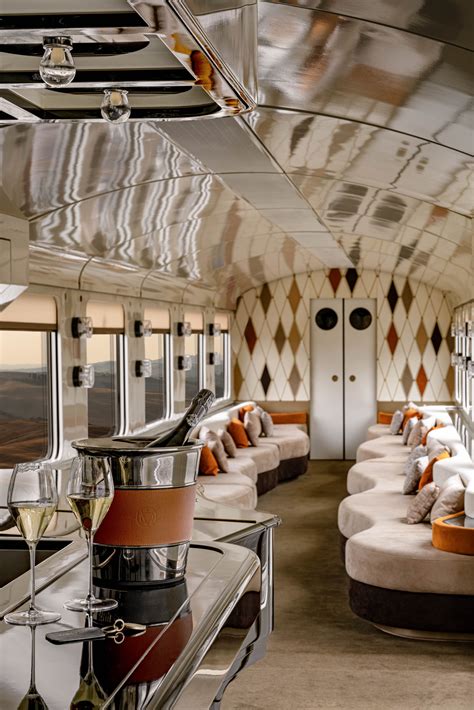 Photos of the La Dolce Vita Orient Express train