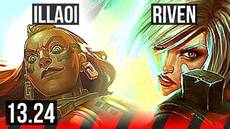 Illaoi Vs Riven Top 7 Solo Kills Legendary 500 Games Na Master