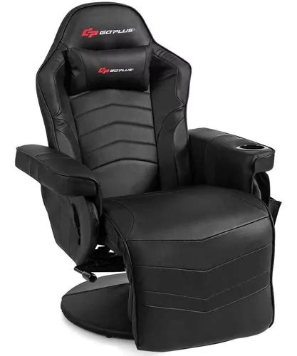 Silla Gamer Masaje Gaming Ergon Mica Reclinable Goplus Negra Env O Gratis